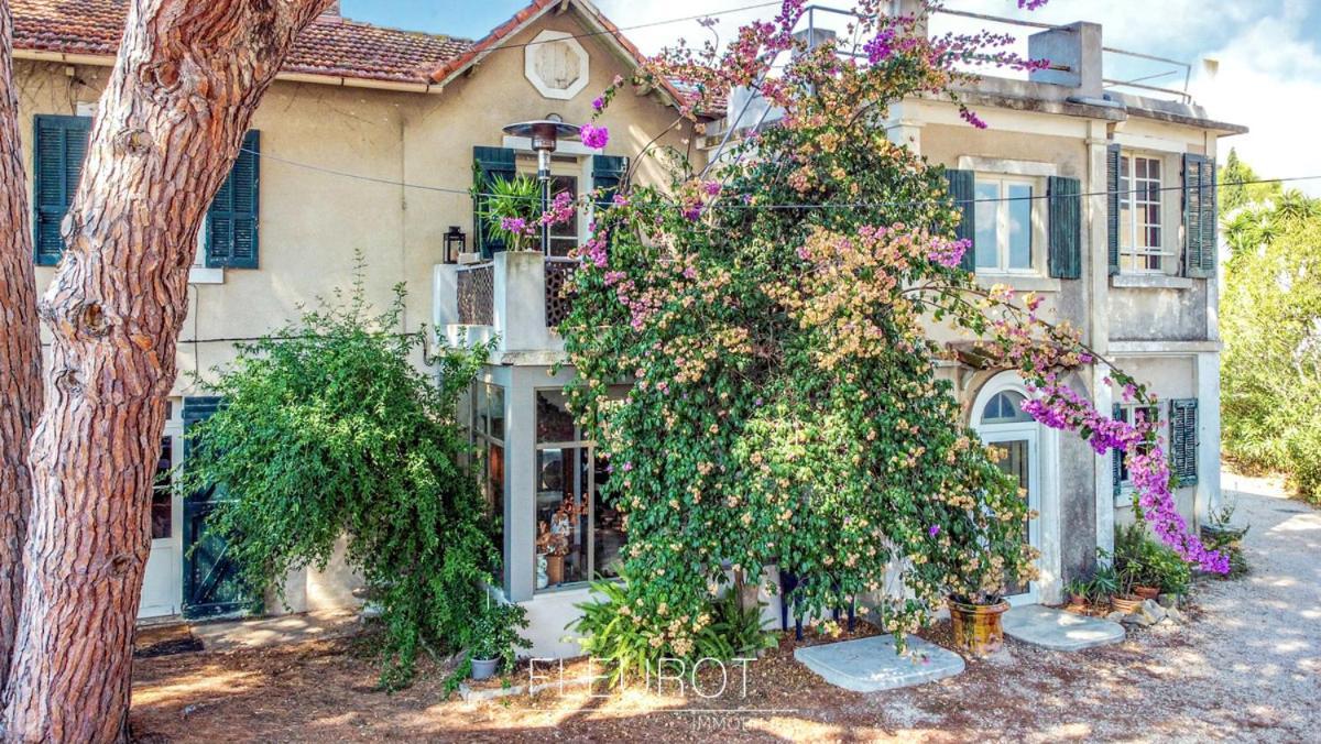 Haut De Villa A 300M Des Plages Ла-Сьота Экстерьер фото